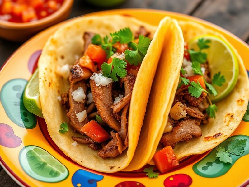 Plato tradicional de restaurante mexicano